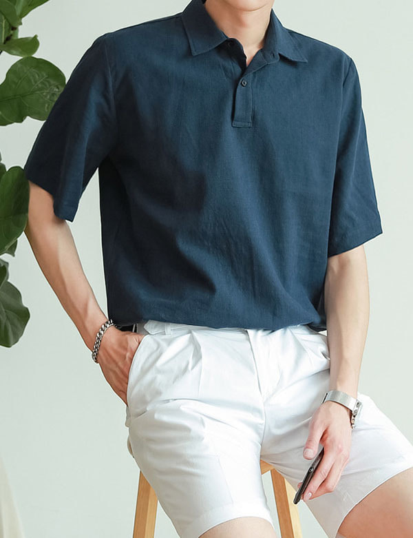 Linen Kara Shirts[BL1213]