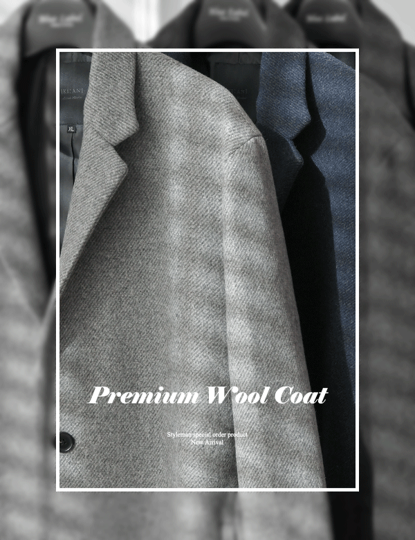 Premium Wool Single Big Coat[CY20236]